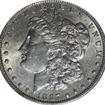 1897 S Morgan Silver Dollar