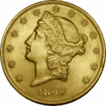 1899 $20 Liberty Head Double Eagle