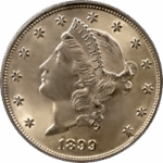 1899-S $20 Liberty Head Double Eagle