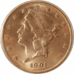 1901 $20 Liberty Head Double Eagle