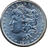 1902 P Morgan Silver Dollar