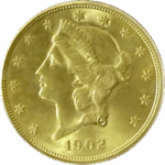 1902-S $20 Liberty Head Double Eagle