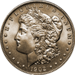 1902 S Morgan Silver Dollar