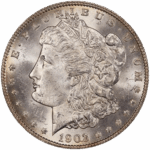1879 O Morgan Silver Dollar