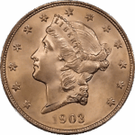 1903-S $20 Liberty Head Double Eagle