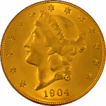 1904 $20 Liberty Head Double Eagle