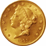 1905 $20 Liberty Head Double Eagle