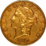 1905-S $20 Liberty Head Double Eagle