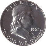 1962-D Ben Franklin Half Dollar
