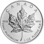 Canadian Platinum Maple Leaf coins