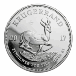 South African Silver Krugerrand coins
