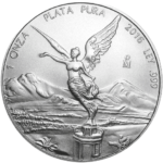 Mexican Silver Libertad coins